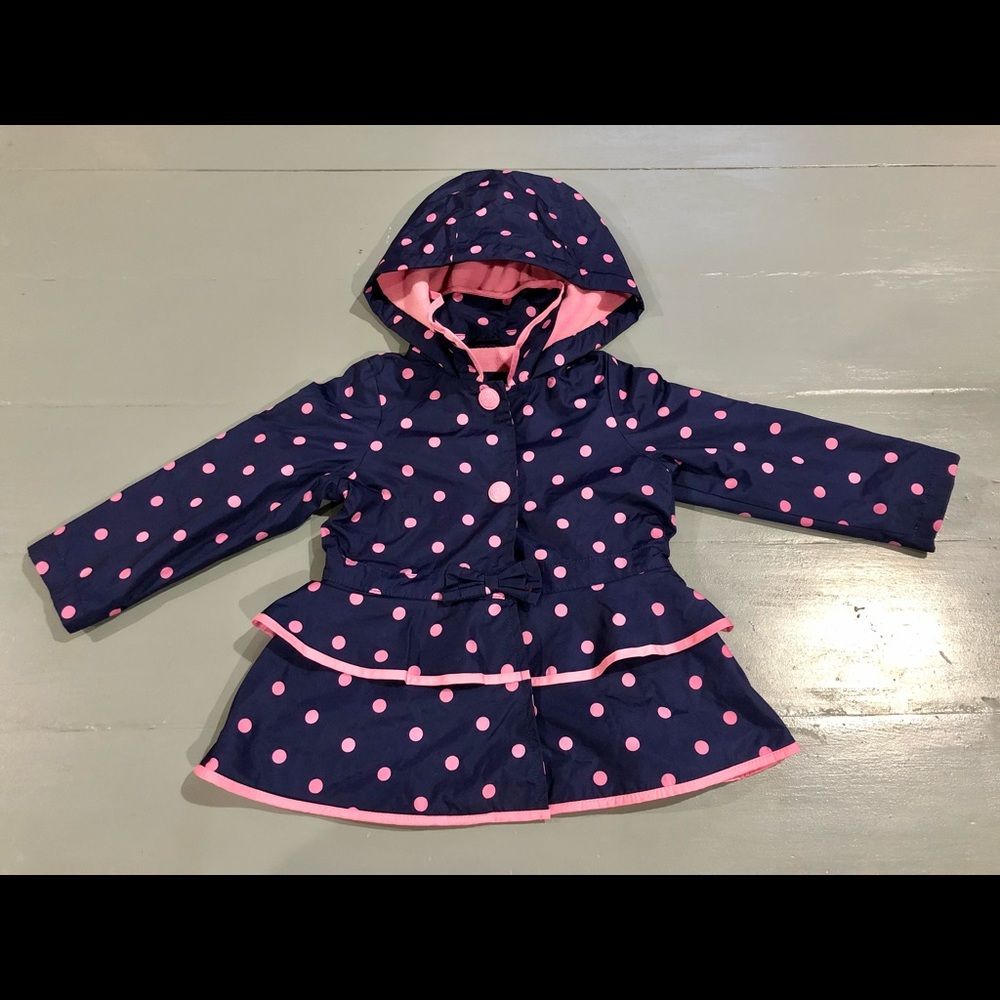 London Fog ruffle jacket 2T
